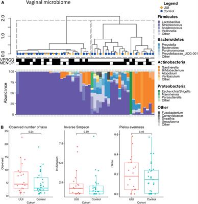 Network-Based Differences in the Vaginal and Bladder Microbial Communities Between Women With and Without Urgency Urinary Incontinence